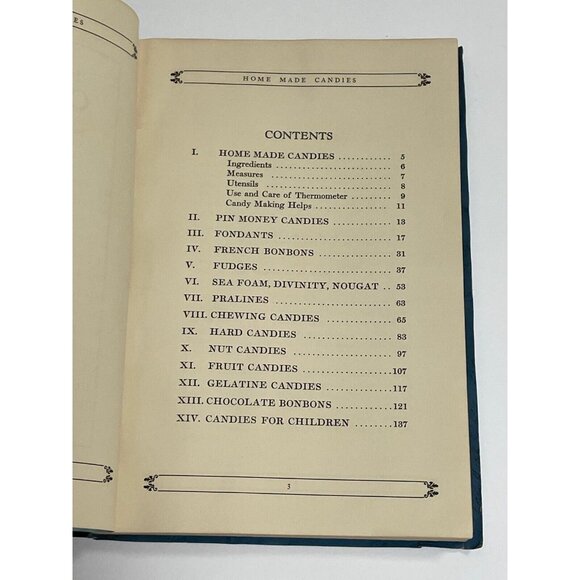 Vintage 1927 Home Made Candies book SIGNED BY AUTHOR Martha Berkeley Benge - Picture 4 of 6